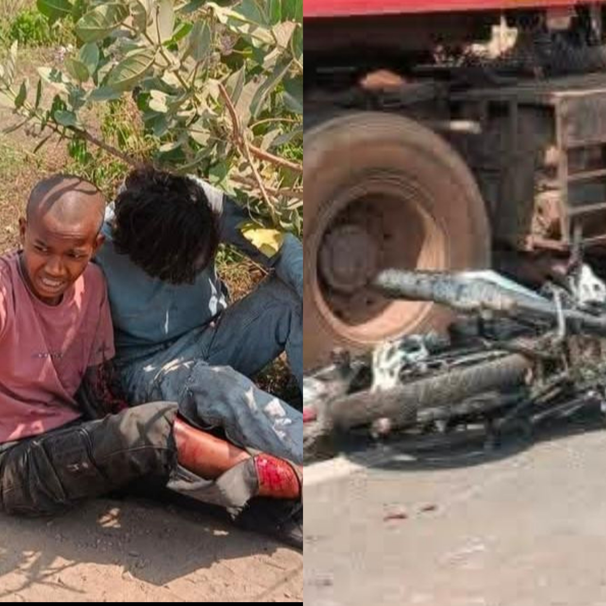 चांडिल न्यू बायपास पर भीषण हादसा: ट्रेलर ने बाइक को 100 मीटर घसीटा, युवक की मौत, दो गंभीर घायल