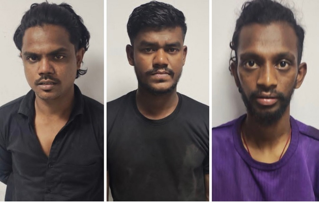 टाटा स्टील प्लांट मे बड़ी चोरी की साजिश नाकाम, 75 किलो ताम्बा केबल के साथ तीन गिरफ्तार