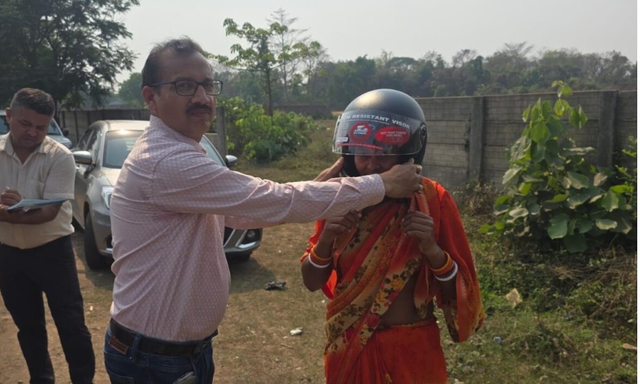 दुगनी मे सडक सुरक्षा को लेके लोगो मे जागरूकता