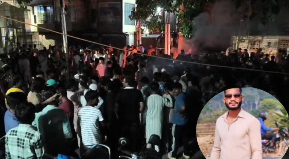 चेपा पुल पर फूटा गुस्सा, मुमताज की मौत के बाद सड़क जाम